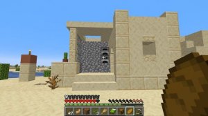 Выживание в Minecraft хардкоре, но весь мир состоит только из пустыни! Прохождение Minecraft.