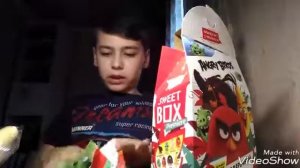 Распаковка Sweet Box(angry birds)