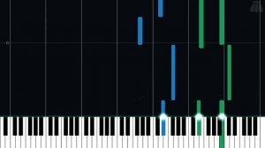 Good Night - Undertale - Easy Piano Tutorial