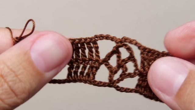 Всего 2 ряда!!! Ажурный УЗОР простое ВЯЗАНИЕ КРЮЧКОМ для начинающих SUPER EASY Pattern Crochet