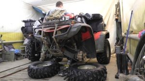 Разбор квадра Honda TRX500