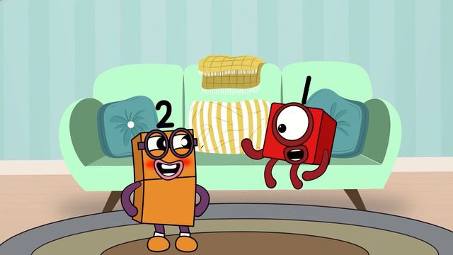 Numberblock 1 Red & Blue | Numberblocks MeMe смотреть онлайн