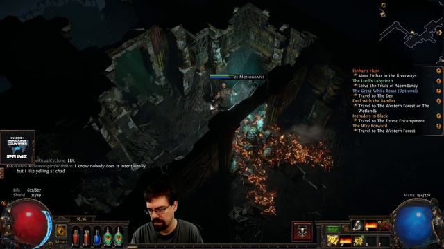 CohhCarnage Plays Path of Exile: Echoes of the Atlas (Ziz's Blade Blast Champion Build) - Episode 5 смотреть онлайн