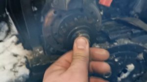 динго т 150,сломало опору вала