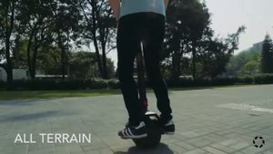 Гибрид моноколеса и сегвея - моноколесо с рулем