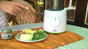 Рецепт детского овощного пюре  с 6 мес. за 15 минут.Запорожская Анна