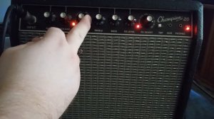 fender champion 20 guitar amp sound's