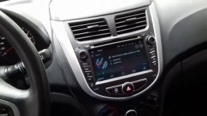 Магнитола на солярис 2din