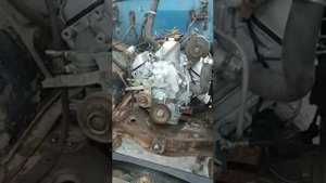 Установка нового двигателя на газ 53(с консервации).