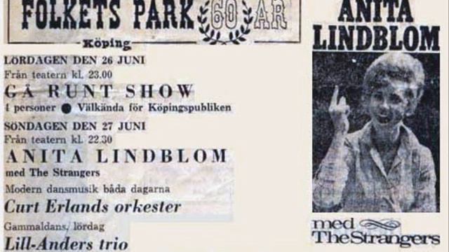 Anita Lindblom Livet Är Så Kort 1962 Lonesome Number One