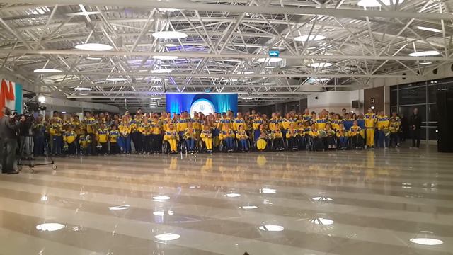 Сборная Украины вернулась с Паралимпиады. Встреча в Борисполе смотреть онлайн