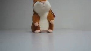 Игрушка говорящий хомяк повторюшка