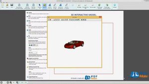 3D PDF Maker for AutoCAD Tutorial 2.  Insert AutoCAD 3D Models in PDF without AutoCAD
