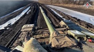 Боевая работа Отважных танкистов