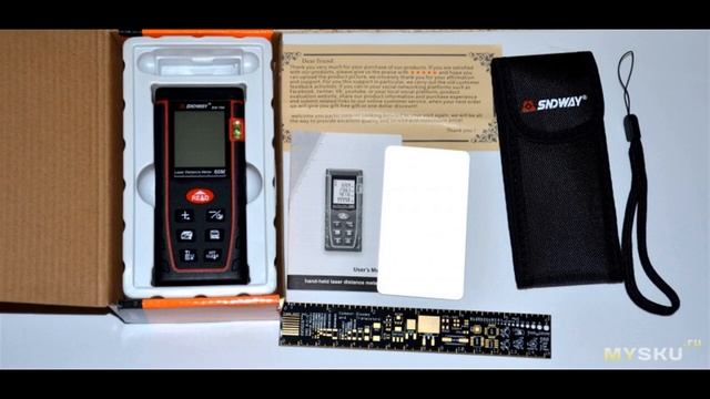 Лазерный дальномер SNDWAY SW-T60 (60m) | #Обзор смотреть онлайн