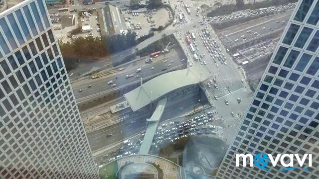 ТЕЛЬ-АВИВ НА ЛАДОШКЕ. Башни Азриэли [Вид с 49-го этажа] смотреть онлайн
