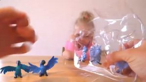 Игрушки попугаи из мультика Рио 2  Toy parrots from the movie Rio 21