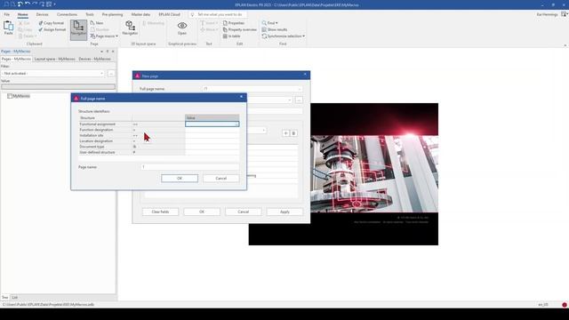 Create A Macro Project In EPLAN P8