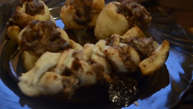 Булочки с шоколадом за 5 минут
