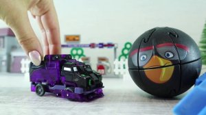 Дикий Скричер и Крашики Энгри Бердс. Игрушки из мультфильмов