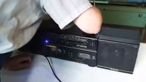 Двухкассетная стерео магнитола Ореанда 214.