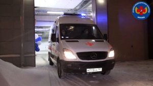 Первый выезд бригады СМП с новой подстанции №17