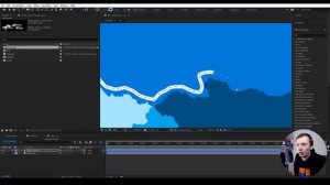 3D Анимация Карты в After Effects / 3D map After Effects
