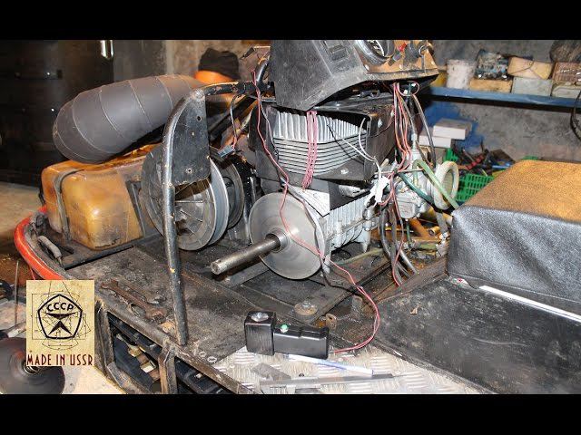 СНЕГОХОД БУРАН. Настройка зажигания(УОЗ) Стробоскопом на БУРАНЕ !!!!