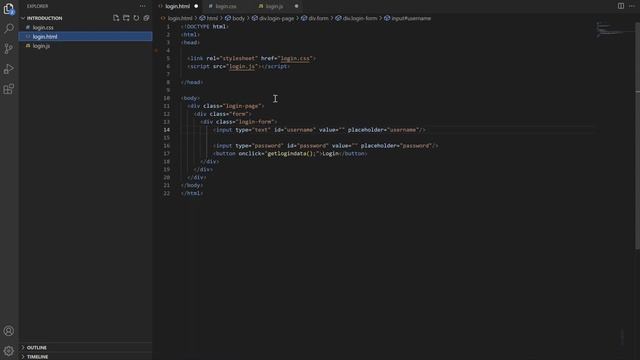 Basics of HTML || CSS || JavaScript in just 10 min - How to get data on button click.