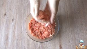 Мясные ежики с секретным ингредиентом.Попробуйте,как вкусно!