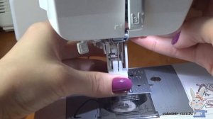 Шагающая лапка Устанавливаем шагающую лапку и шьем мембранную ткань