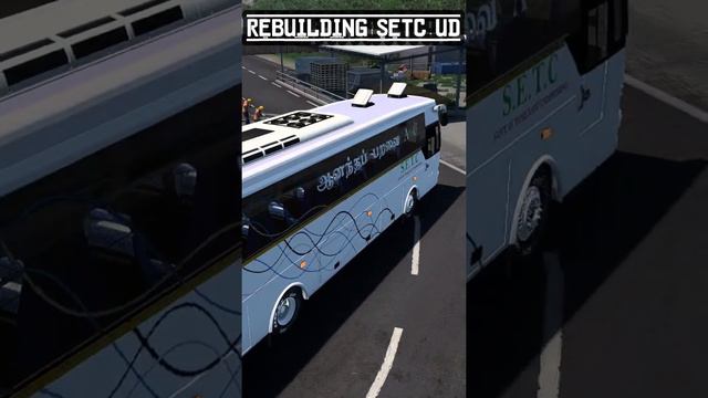 Accident SETC Bus Euro Truck Simulator 2 #shortsbus accident