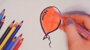 Как нарисовать воздушный шарик/  how to draw a balloon/ Cartoons for Kids