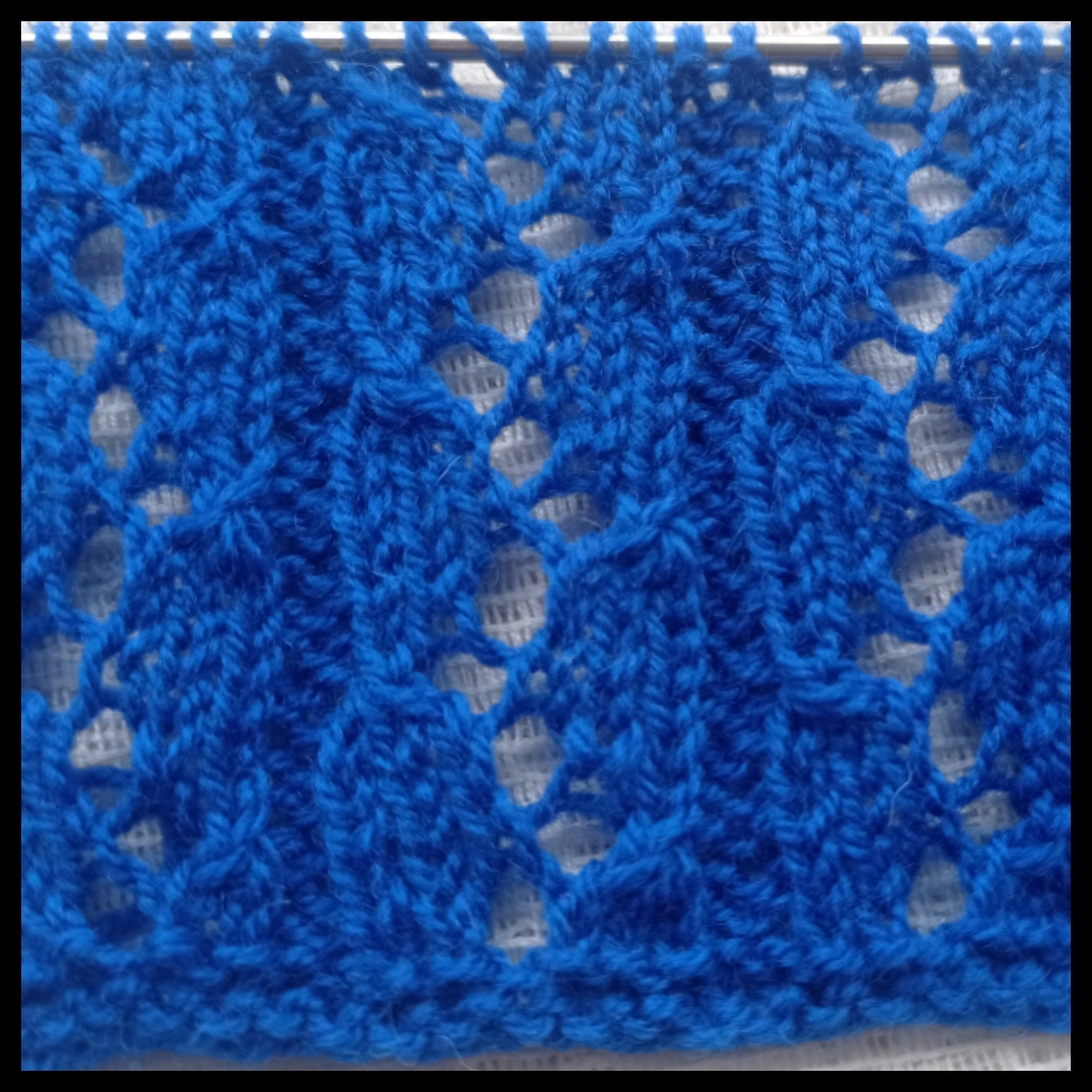 1.МК#АЖУРНЫЙ УЗОР СПИЦАМИ "ЛАНДЫШИ"