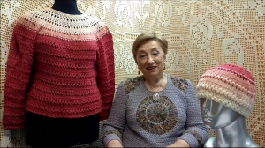 Кофточка "Красная поляна". Мастер-класс по вязанию крючком от О. С. Литвиной.