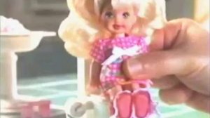 1996 Реклама Сестры куклы Барби Келли  Potty Training Kelly Doll