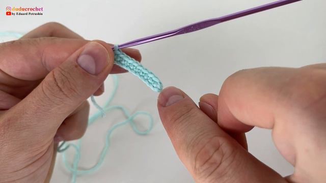 столбик БЕЗ НАКИДА крючком смотреть онлайн