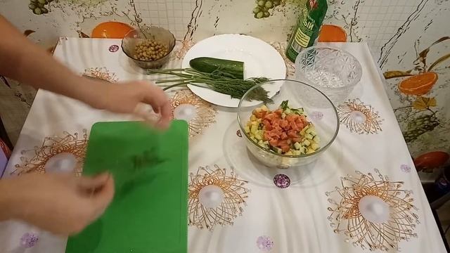 Праздничный Салат "Фантазия" /Быстрый ,красивый,Гости оценят!