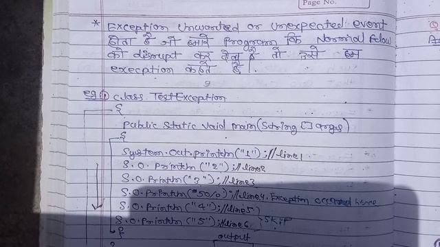 Exception handling in java | Lec-1 | what is exception? | exception in java | java exception