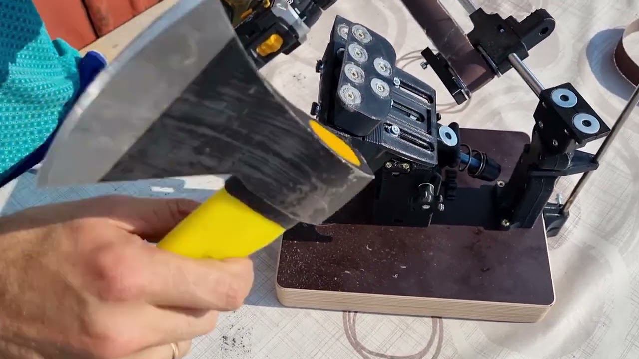 Заточка топора "Вжиком" смотреть онлайн