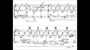 Prelude No. 3 (Homage to Nancarrow) for piano by Keane Southard (with score)