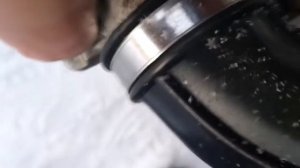 Запуск мотоцикла Урал зимой