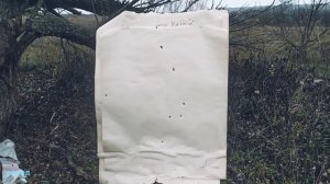 Тоз-63 отстрел картечи Феттер 8 дистанция 35метров.