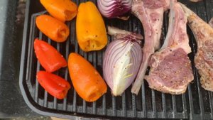 Баранина на гриле. Ребрышки, просто, быстро, вкусно.