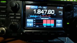 Icom 7300 и диапазон 160 метров
