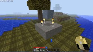 Minecraft: Floating Water Blocks Tutorial [HD]