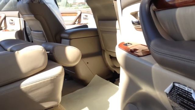 2006 Lexus LX470. Белый металлик с бежевым салоном из штата Колорадо в Кыргызстан. смотреть онлайн
