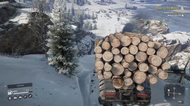 SnowRunner:Azov 42 42 Antarctic Custom (Mod.Io)