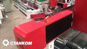 Компактный фрезерный станок ЧПУ 6090 по металлам с поворотной осью