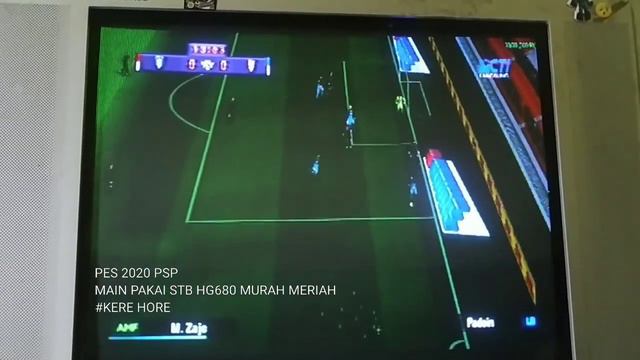 Kere hore,main PES 2020 PSP main pakai STB murmer + tv tabung jadul 😁